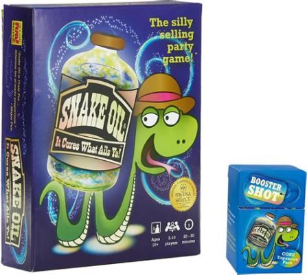 Snake Oil! A Hilariously Unhinged Party Game Where Deception Reigns Supreme!