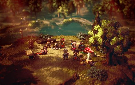 Octopath Traveler! Explore Eight Unique Stories and a Stunning Pixelated World