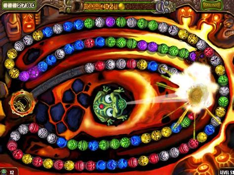 Zuma Revenge! A Vibrant Puzzle Adventure Overflowing with Colorful Mayhem